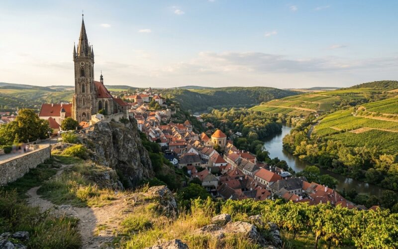 Kostel nad údolím Dyje ve Znojmě